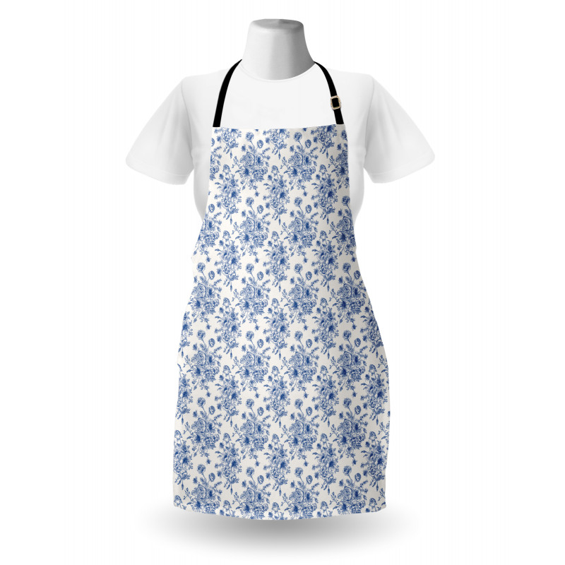 Anemones and Eustoma Apron