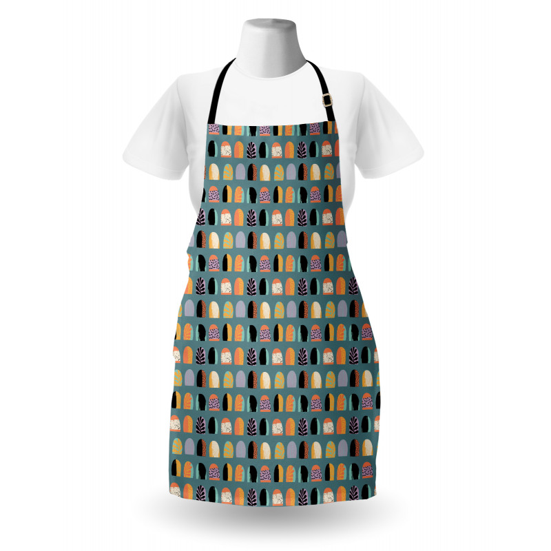 Hand Drawn Shapes Apron