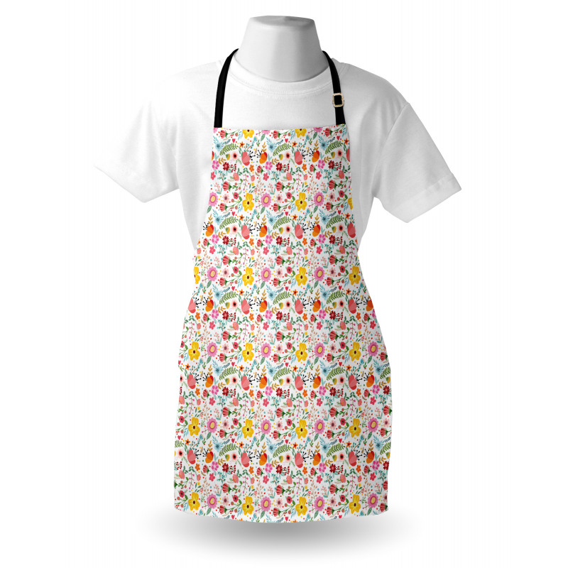Herbs and Flowers Apron