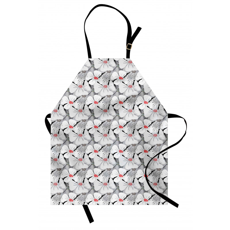 Blooming Floral Design Apron