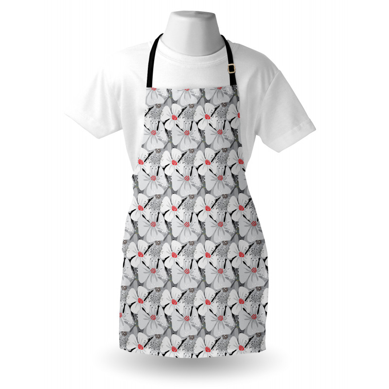 Blooming Floral Design Apron