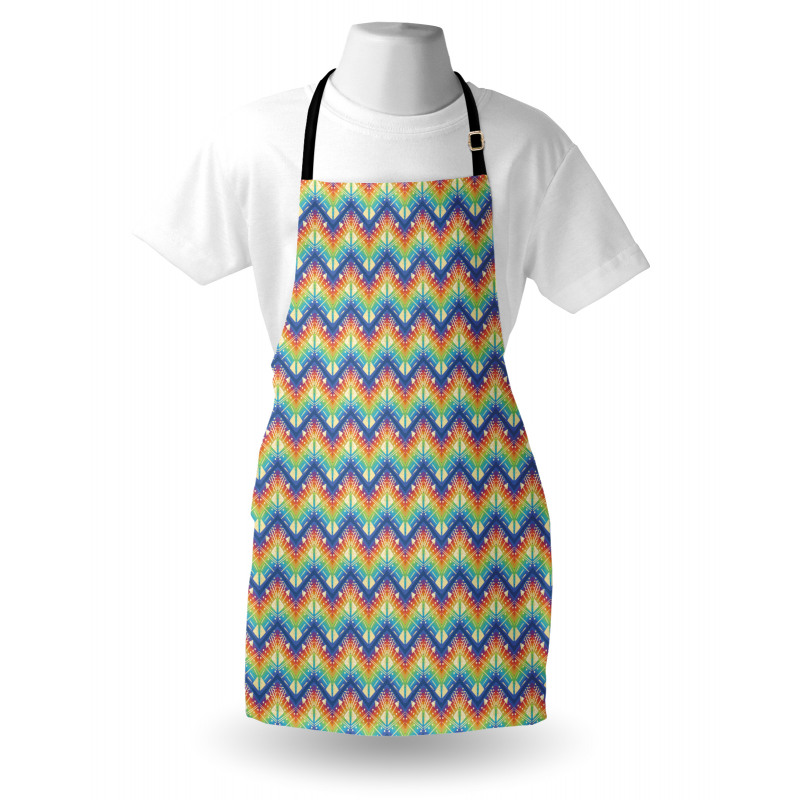 Tribal Chevron Art Apron