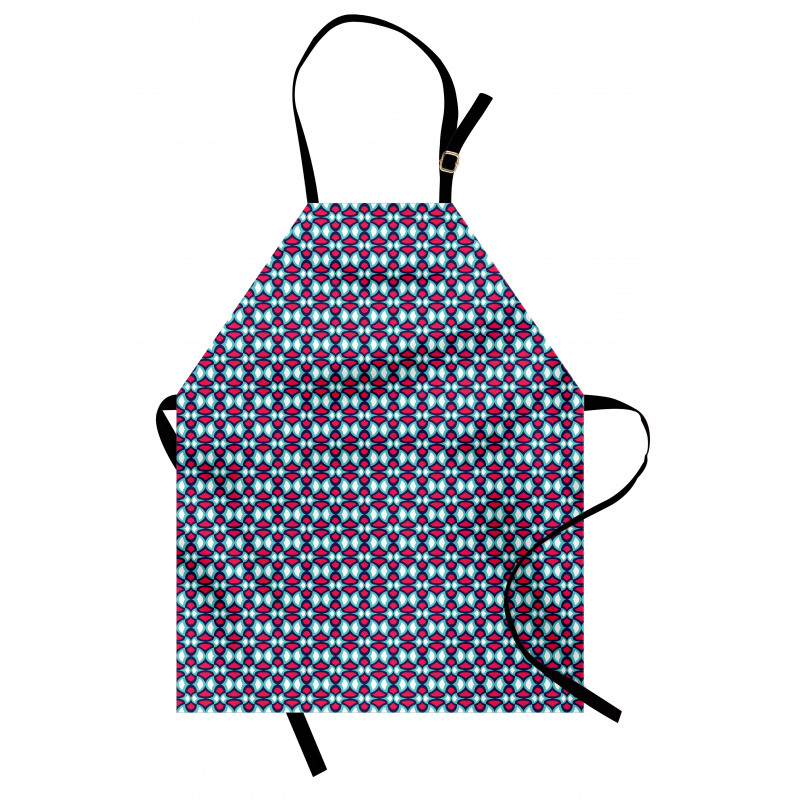 Retro Curves Boho Apron