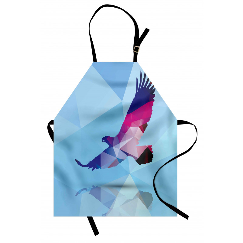 Polygonal Bird Design Apron