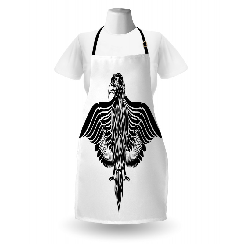 Traditional Heraldic Bird Apron