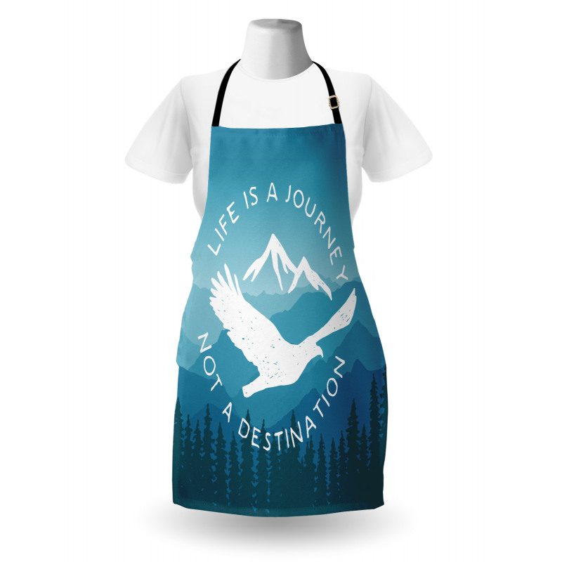 Life is a Journey Message Apron