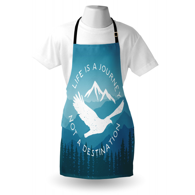 Life is a Journey Message Apron