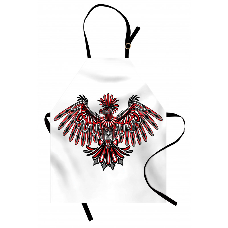 Haida Art Style Eagle Apron