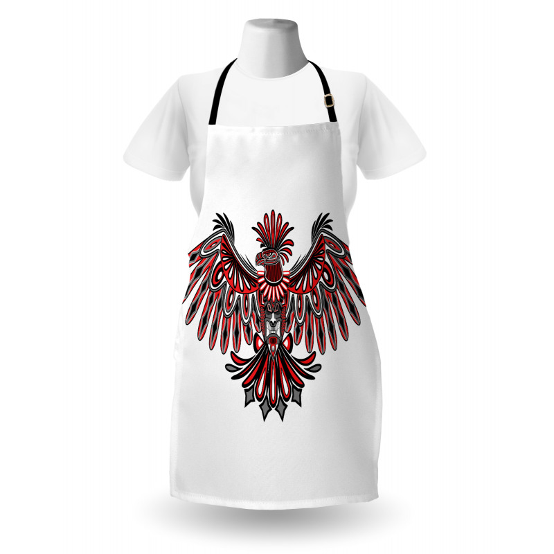 Haida Art Style Eagle Apron