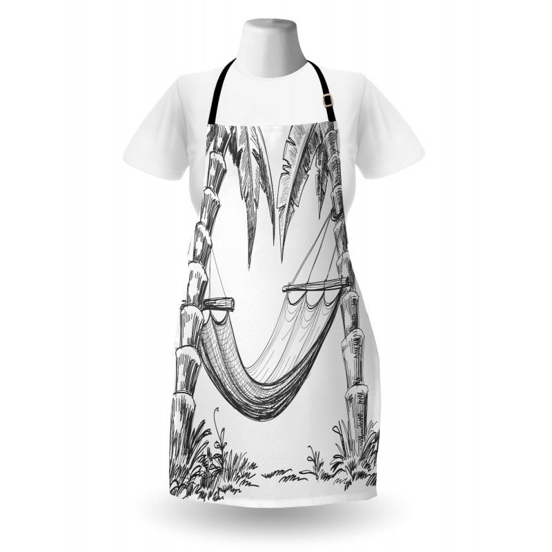 Hammock Palm Trees Apron