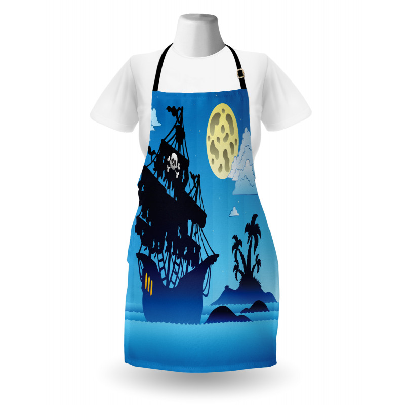 Pirate Ship Island Apron