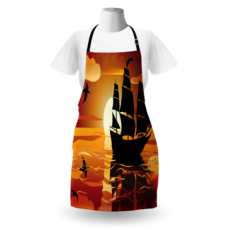 Tranquil Evening Apron