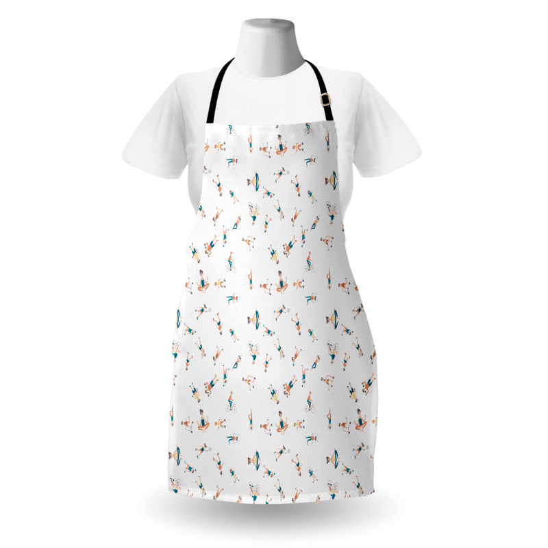 Young Active People Apron