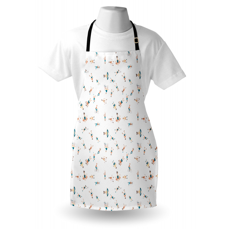 Young Active People Apron