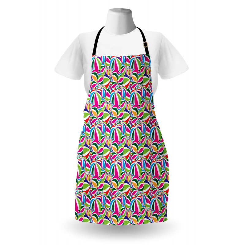 Balls with Stripes Apron