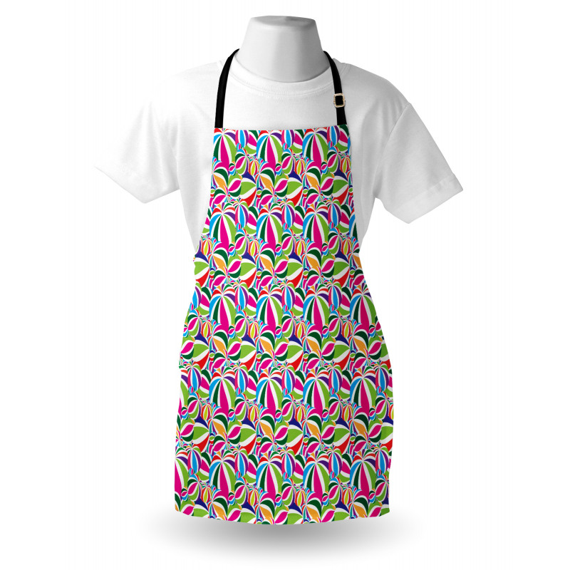 Balls with Stripes Apron