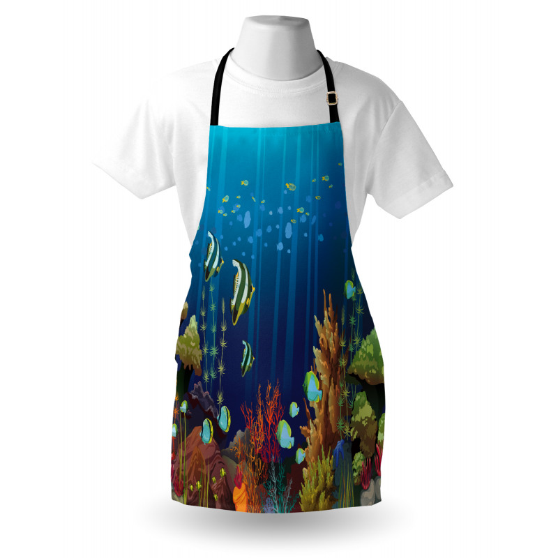 Coral Reef Fishes Apron