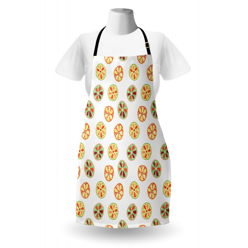 Grapefruits and Lemons Apron