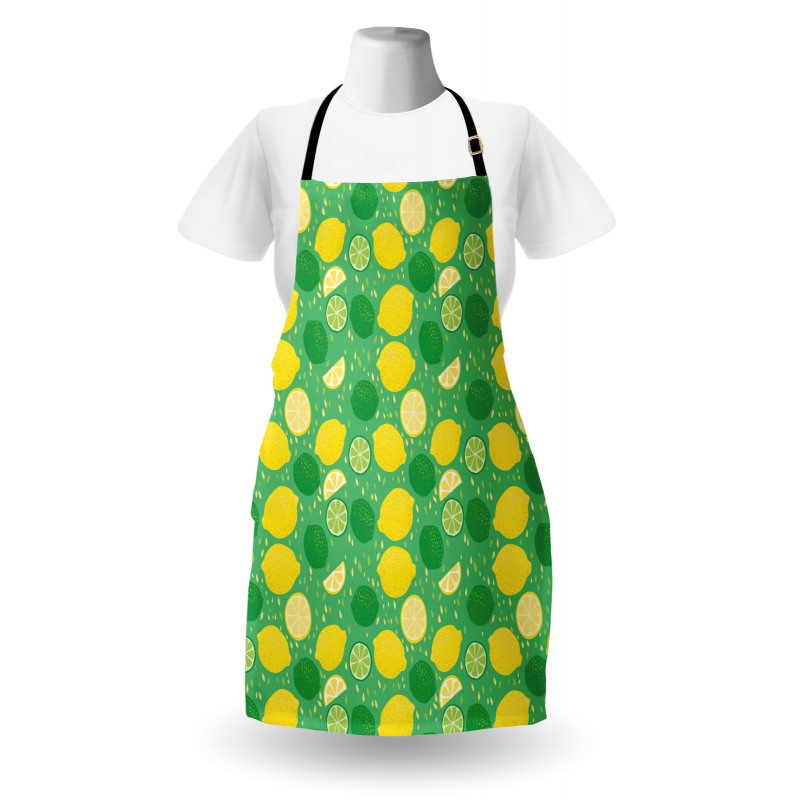 Messy Spotted Drawing Apron