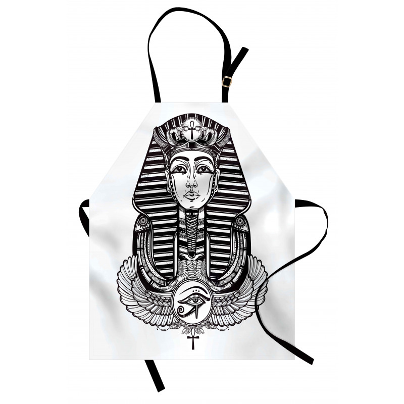 Vintage Pharaoh Tattoo Apron