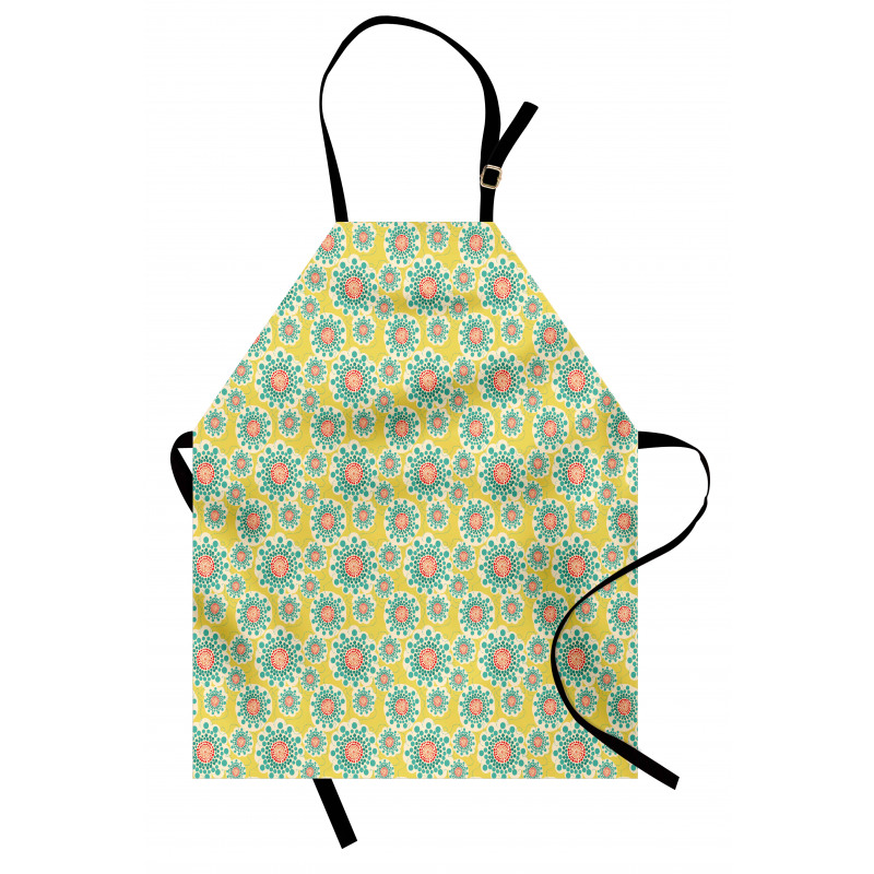 Dotted Flowers Apron