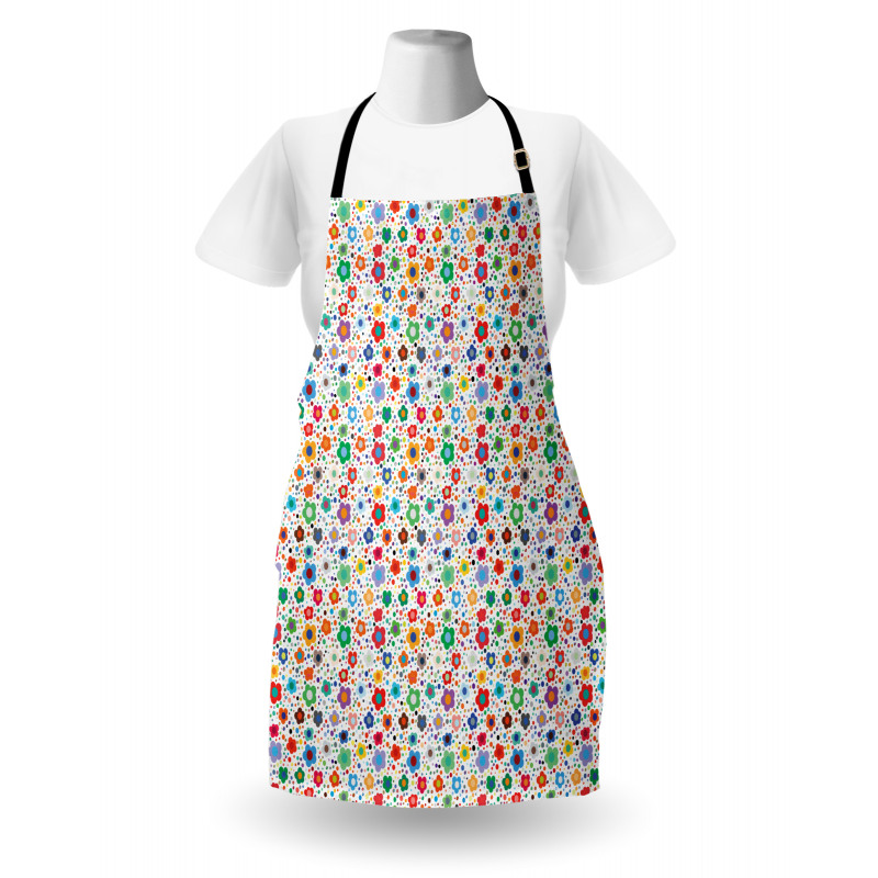 Hippie Style Petals Apron