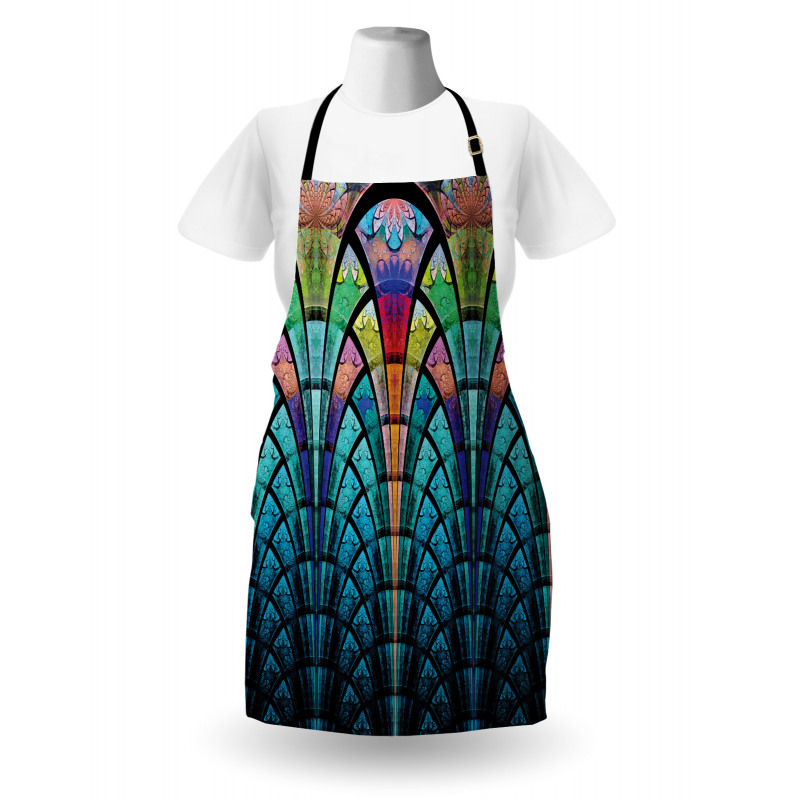 Curves Grungy Colors Apron