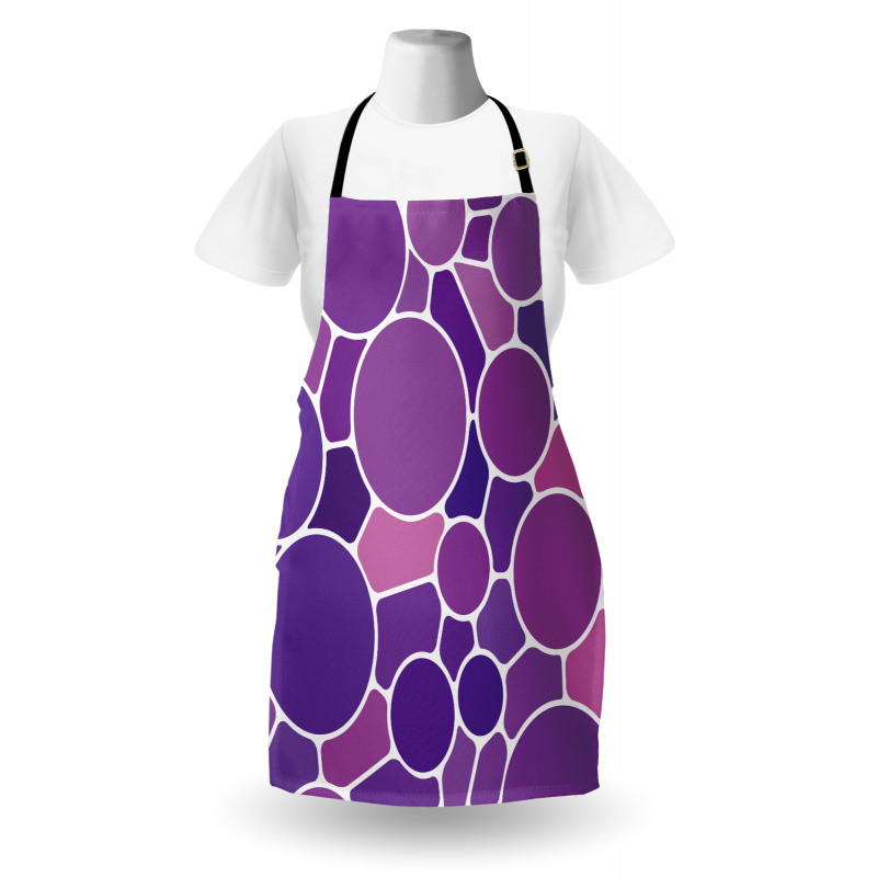 Retro Glass Motif Apron