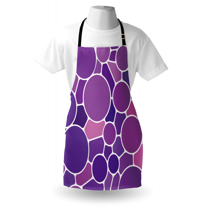 Retro Glass Motif Apron