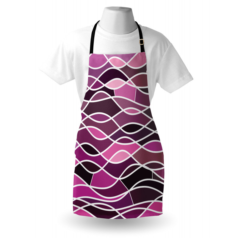 Wavy Stripes and Mosaic Apron