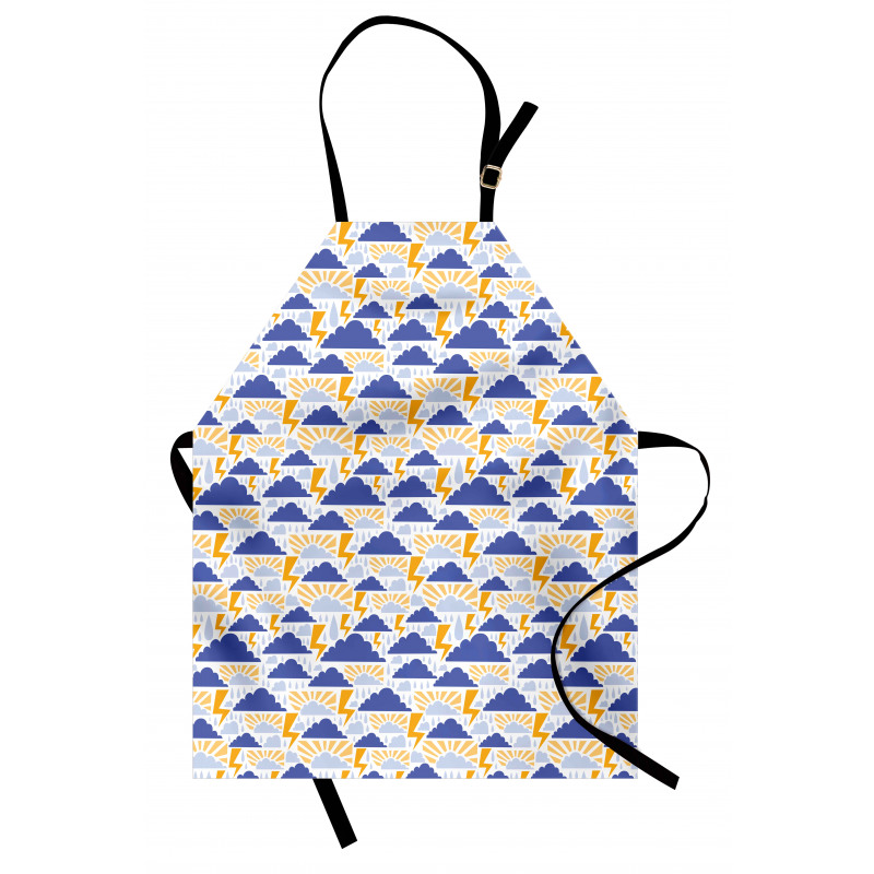 Pouring Water and Thunder Apron