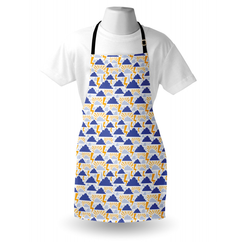 Pouring Water and Thunder Apron