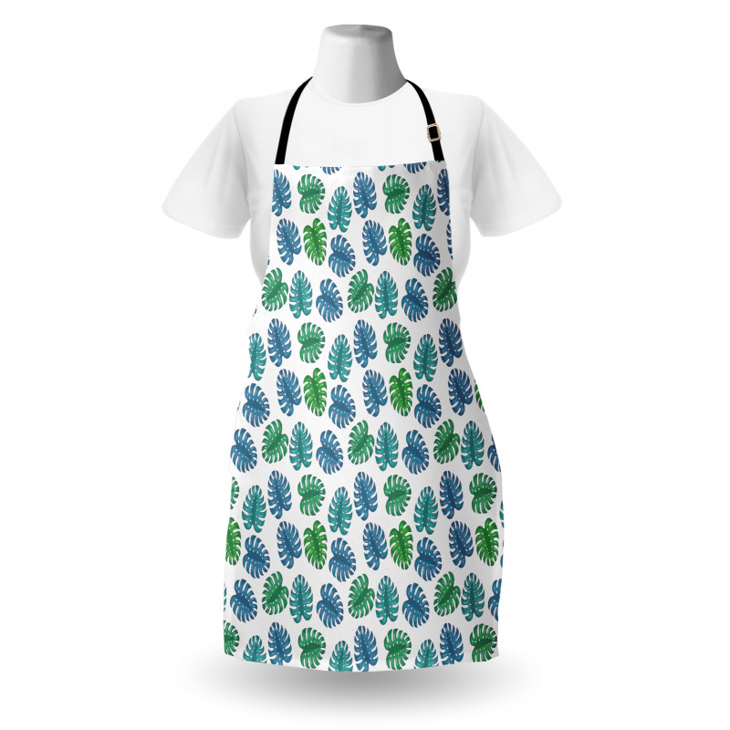 Monstera Leaf Flora Apron