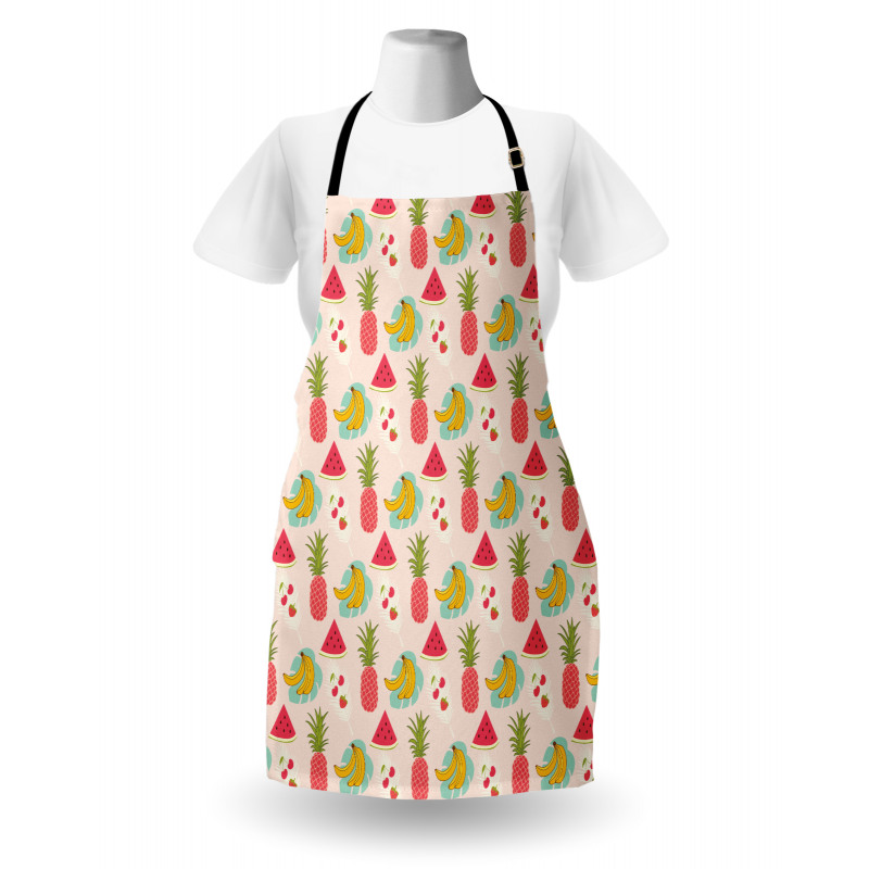Colorful Summer Fruits Apron