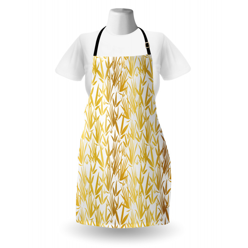 Tropic Bamboo Leaves Apron