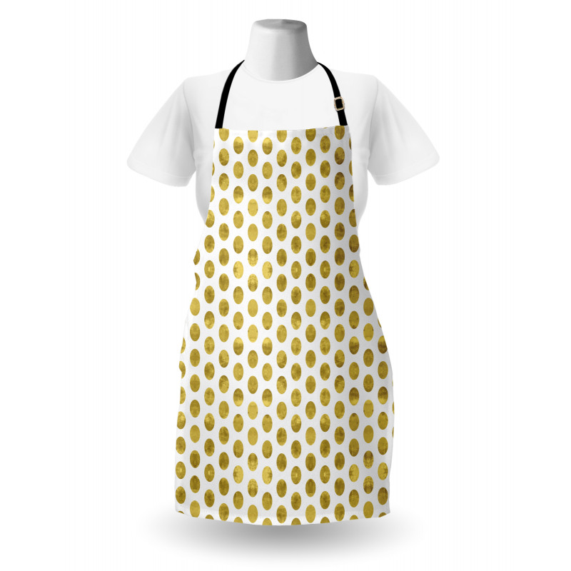 Clouded Grungy Spots Apron