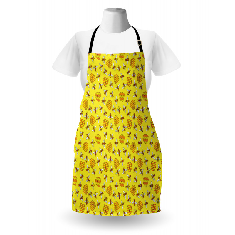 Beekeeping in Nature Theme Apron
