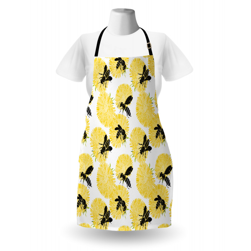 Nature Dandelion Flowers Apron