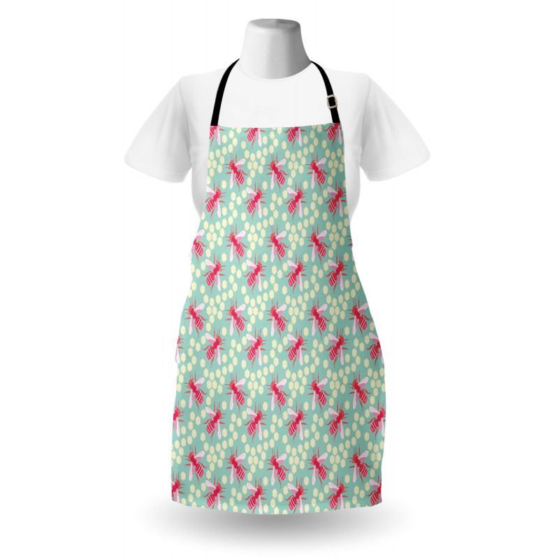 Abstract Honey Bee Apron