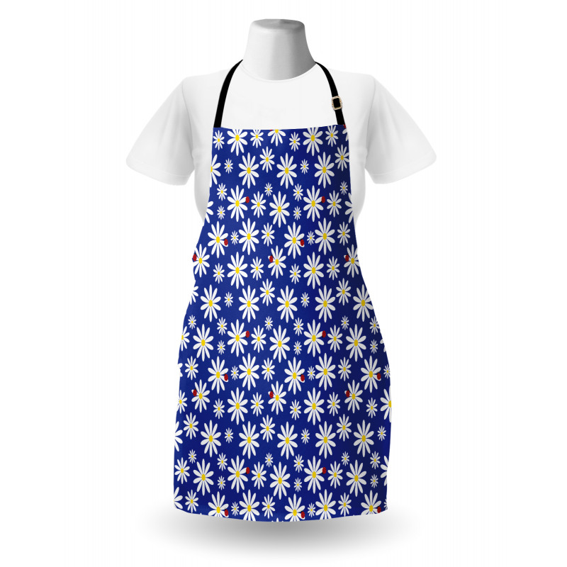 Daisies Spring Bugs Apron