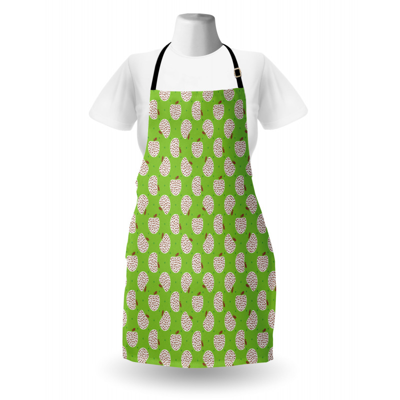 Polka Dotted Apples Apron