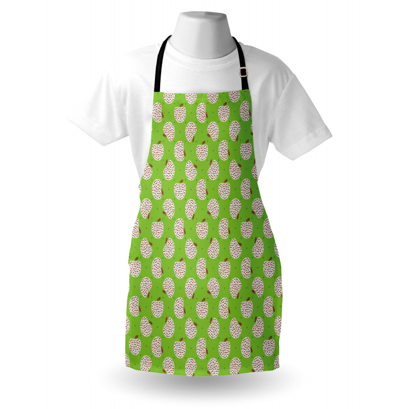Polka Dotted Apples Apron