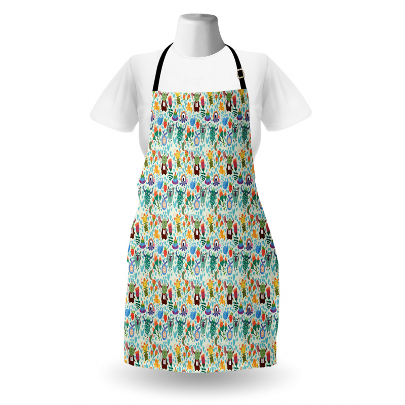 Monster Friends Apron