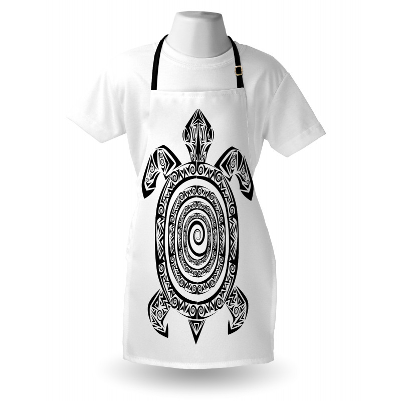 Turtle Spirals Apron