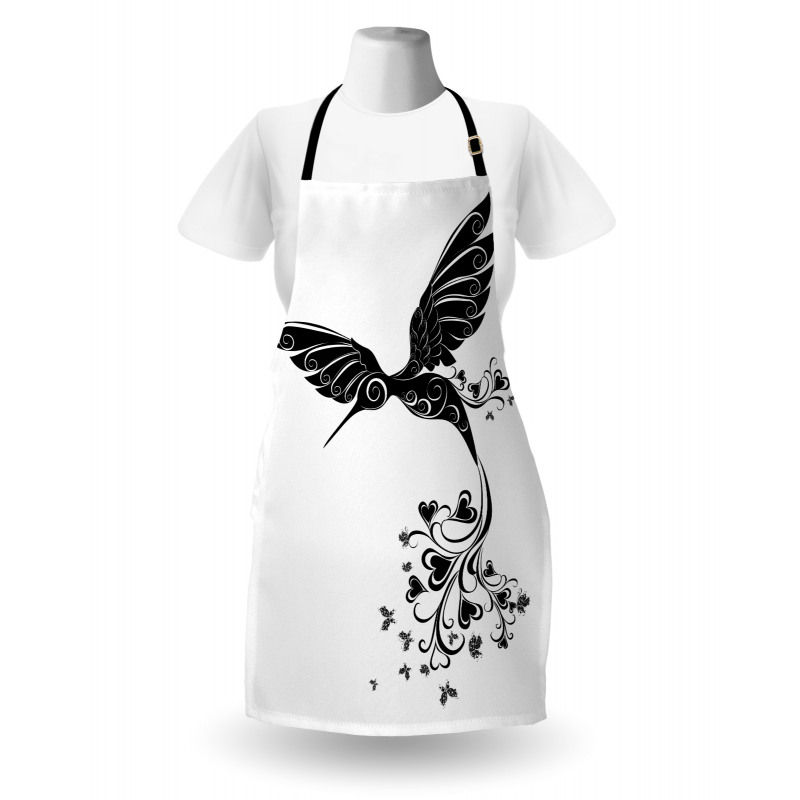 Hummingbird Heart Apron