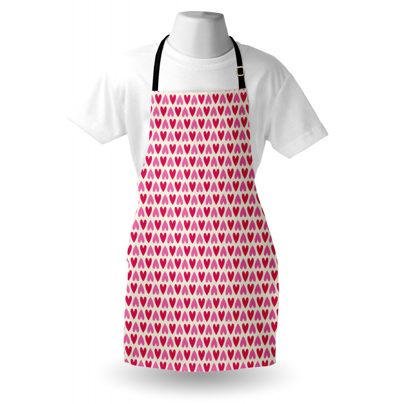 Pinkish Hearts Apron