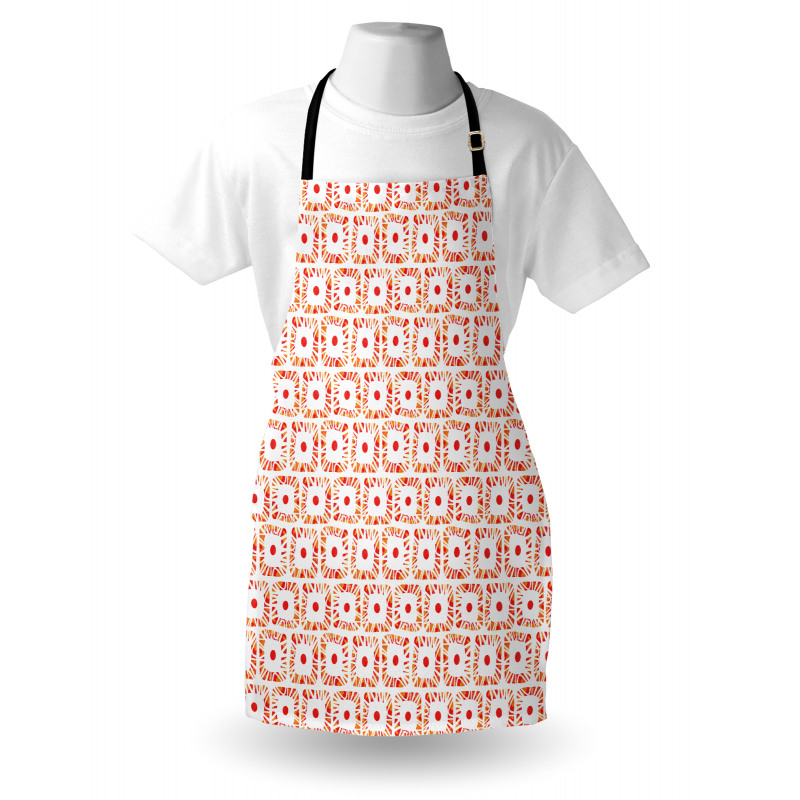 Large Dots Hippie Culture Apron