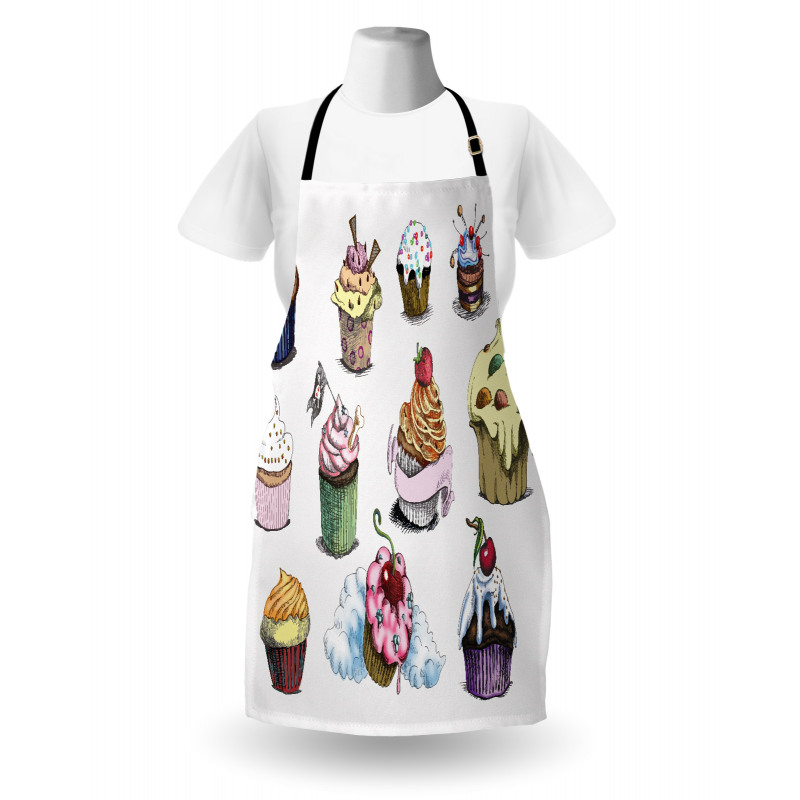 Yummy Cupcake Medley Apron