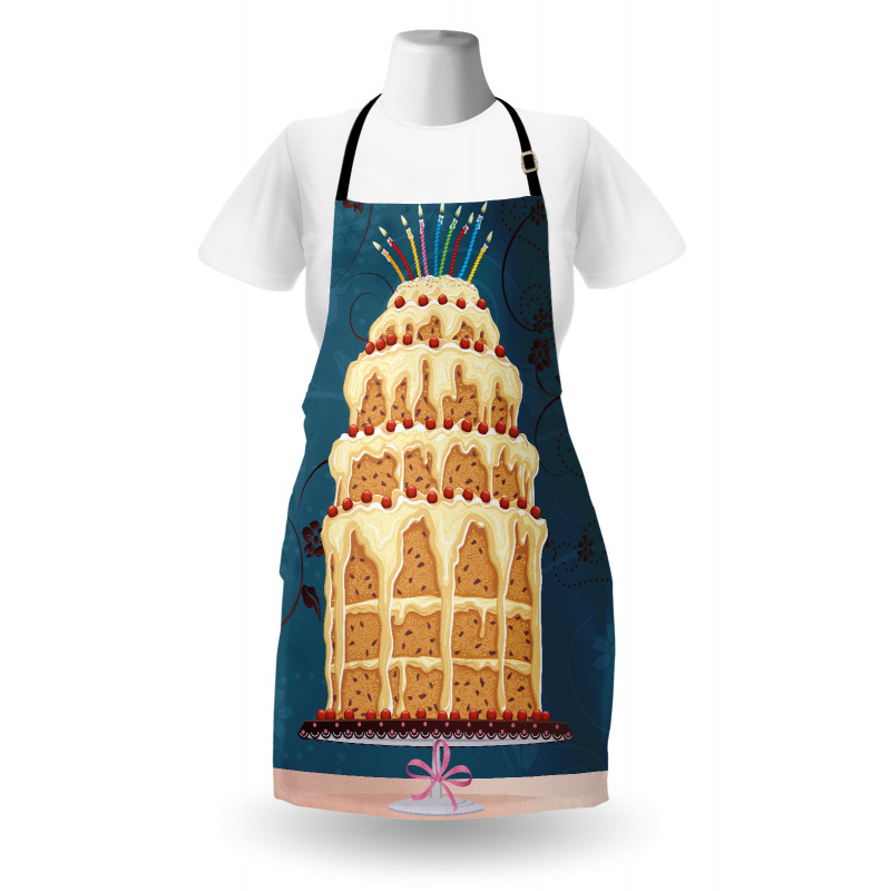 Crumb Coated Party Cake Apron