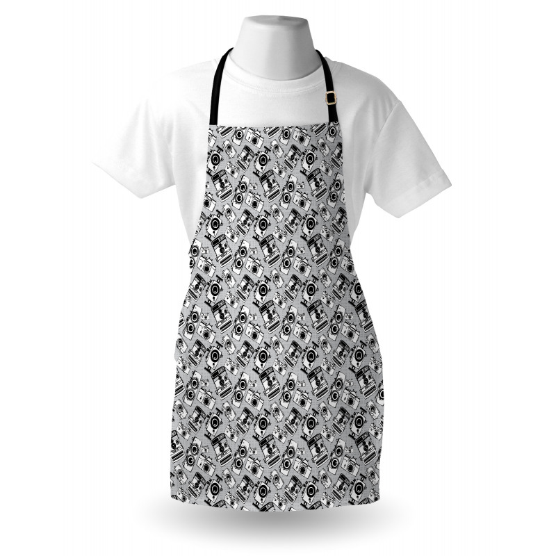 Vintage Photo Cameras Apron